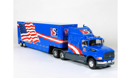 Ford Aeromax 120 + полуприцеп фургон джамбо, NSC, 1990 - Altaya American Truck - 1:43, масштабная модель, scale43