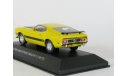 Ford Mustang Mach 1 V8 351 Ram Air, yellow, 1973 - Altaya Ford Mustang - 1:43, масштабная модель, scale43