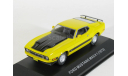 Ford Mustang Mach 1 V8 351 Ram Air, yellow, 1973 - Altaya Ford Mustang - 1:43, масштабная модель, scale43