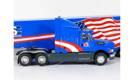 Ford Aeromax 120 + полуприцеп фургон джамбо, NSC, 1990 - Altaya American Truck - 1:43, масштабная модель, scale43