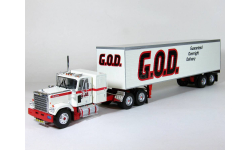 Chevrolet Bison + полуприцеп фургон, G.O.D., 1979 - Altaya American Truck - 1:43