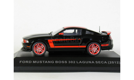 Ford Mustang Boss 302 Laguna Seca, 2012 - Altaya Ford Mustang - 1:43, масштабная модель, scale43