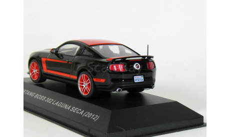 Ford Mustang Boss 302 Laguna Seca, 2012 - Altaya Ford Mustang - 1:43, масштабная модель, scale43