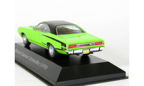 Dodge Coronet Super Bee 440, green, 1970 - Altaya American Cars - 1:43, масштабная модель, scale43