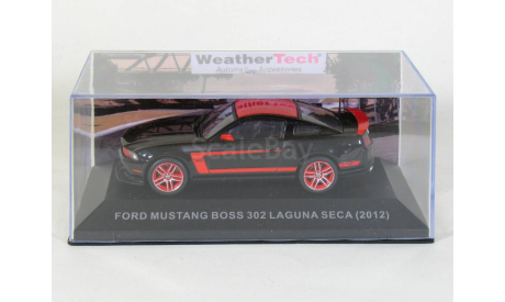 Ford Mustang Boss 302 Laguna Seca, 2012 - Altaya Ford Mustang - 1:43, масштабная модель, scale43