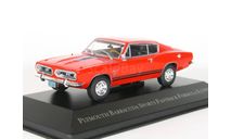 Plymouth Barracuda 383 S Fastback, 1968 - Altaya American Cars - 1:43, масштабная модель, scale43