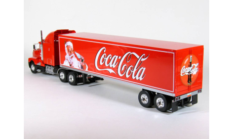 Kenworth T600 6x4 + полуприцеп фургон, Coca-Cola, 1986 - Altaya American Truck - 1:43, масштабная модель, scale43