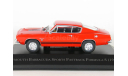 Plymouth Barracuda 383 S Fastback, 1968 - Altaya American Cars - 1:43, масштабная модель, scale43