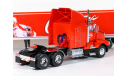 Kenworth T600 6x4 с п/прицепом фургон, Coca-Cola, 1986 - Altaya American Truck - 1:43, масштабная модель, scale43