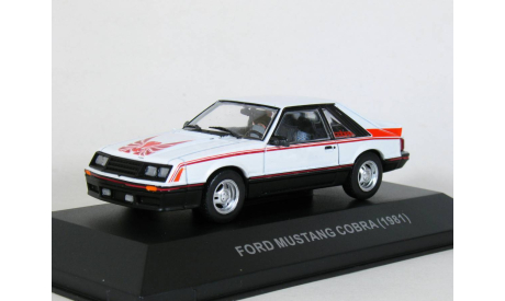 Ford Mustang Cobra, 1981 - Altaya Ford Mustang - 1:43, масштабная модель, scale43