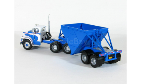 Dodge LCF CT 900 + полуприцеп самосвал, 1960 - Altaya American Truck - 1:43, масштабная модель, scale43
