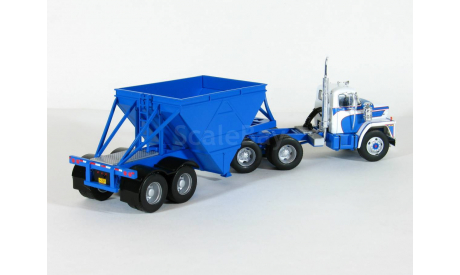 Dodge LCF CT 900 + полуприцеп самосвал, 1960 - Altaya American Truck - 1:43, масштабная модель, scale43