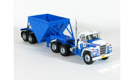 Dodge LCF CT 900 + полуприцеп самосвал, 1960 - Altaya American Truck - 1:43, масштабная модель, scale43