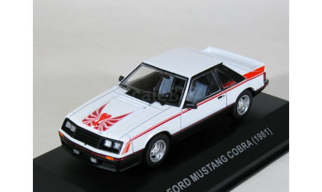 Ford Mustang Cobra, 1981 - Altaya Ford Mustang - 1:43, масштабная модель, scale43