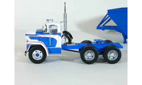 Dodge LCF CT 900 + полуприцеп самосвал, 1960 - Altaya American Truck - 1:43, масштабная модель, scale43