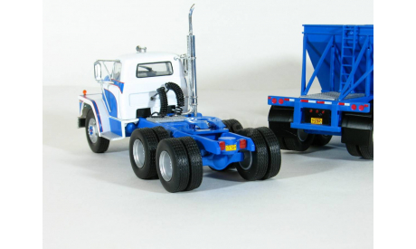 Dodge LCF CT 900 + полуприцеп самосвал, 1960 - Altaya American Truck - 1:43, масштабная модель, scale43
