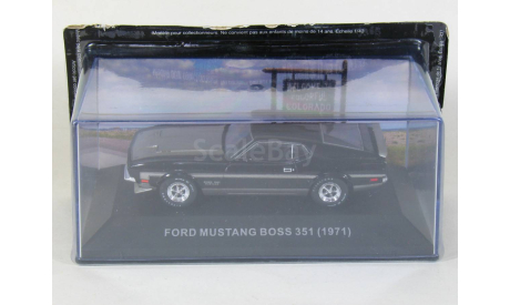 Ford Mustang Boss 351, 1971 - Altaya Ford Mustang - 1:43, масштабная модель, scale43
