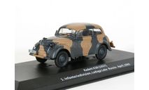 Opel Kadett Spezial K38, 1937 (Russia - April, 1943) - Altaya Military WWII - 1:43, масштабная модель, scale43