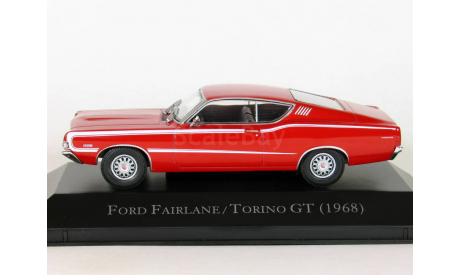Ford Fairlane 428 Torino GT, 1968 - Altaya American Cars - 1:43, масштабная модель, scale43