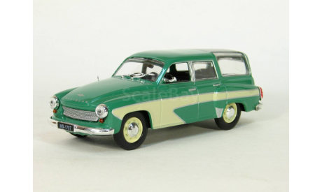 Wartburg 311 Camping, green, 1960 - De Agostini - 1:43, масштабная модель, DeAgostini-Польша (Kultowe Auta), scale43