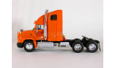 Freightliner FLD112, FLD 112 6x4 + полуприцеп фургон джамбо, 1990 - Altaya American Truck - 1:43, масштабная модель, scale43