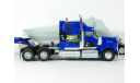Western Star 4900 EX 6x4 + полуприцеп трал с лодкой, 1990 - Altaya American Truck - 1:43, масштабная модель, scale43