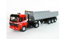 Mercedes-Benz SK 1948 + полуприцеп самосвал, 1988-1997 - Altaya тягачи мира - 1:43, масштабная модель, scale43