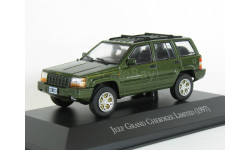Jeep Grand Cherokee Limited, 1997 - SALVAT Автолегенды Аргентины 80-90 годов - 1:43