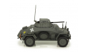 [№26] Германский бронеавтомобиль Sd.Kfz. 222 - Germany, 1938-44 - ATLAS - 1:43, масштабные модели бронетехники, scale43