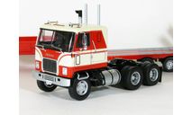 Тягач GMC Astro 95 6x4, red-beige, 1970 - Altaya American Truck - 1:43, масштабная модель, scale43