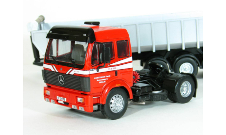 Тягач Mercedes-Benz SK 1948, 1988-1997 - Altaya тягачи мира - 1:43, масштабная модель, scale43