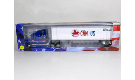 Volvo VN 670 6x4 с п/прицепом фургон, CAN/US, 1998 - Altaya American Truck - 1:43, масштабная модель, scale43