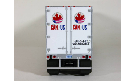 Полуприцеп 2-х осный фургон, CAN/US, 1998 - Altaya American Truck - 1:43, масштабная модель, scale43, Volvo