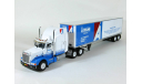 Perterbilt 377 A/E 6x4 с п/прицепом фургон, 1998 - Altaya American Truck - 1:43, масштабная модель, scale43, Peterbilt