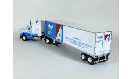Perterbilt 377 A/E 6x4 с п/прицепом фургон, 1998 - Altaya American Truck - 1:43, масштабная модель, scale43, Peterbilt