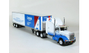 Perterbilt 377 A/E 6x4 с п/прицепом фургон, 1998 - Altaya American Truck - 1:43, масштабная модель, scale43, Peterbilt