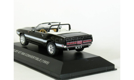 Ford Mustang Shelby GT500 Convertible, 1969 - Altaya Ford Mustang - 1:43, масштабная модель, scale43