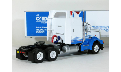 Perterbilt 377 A/E 6x4 с п/прицепом фургон, 1998 - Altaya American Truck - 1:43, масштабная модель, scale43, Peterbilt