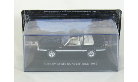 Ford Mustang Shelby GT500 Convertible, 1969 - Altaya Ford Mustang - 1:43, масштабная модель, scale43