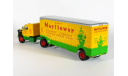 Chevrolet 9700 LCF (9100) + полуприцеп фургон, Mayflower, 1956 - Altaya American Truck - 1:43, масштабная модель, scale43