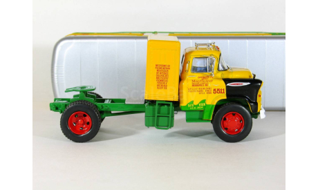 Chevrolet 9700 LCF (9100) + полуприцеп фургон, Mayflower, 1956 - Altaya American Truck - 1:43, масштабная модель, scale43