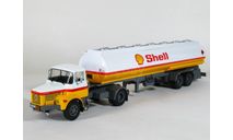 Berliet TLR 12 с полуприцепом цистерна, Shell, 1967-1973- Altaya тягачи мира - 1:43, масштабная модель, scale43