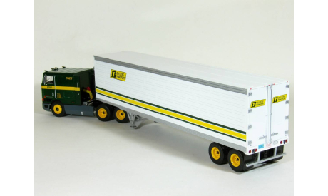 International Eagle 9800 COE 6x4 + полуприцеп фургон, 1995 - Altaya American Truck - 1:43, масштабная модель, scale43