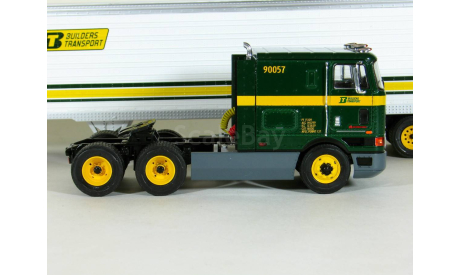 International Eagle 9800 COE 6x4 + полуприцеп фургон, 1995 - Altaya American Truck - 1:43, масштабная модель, scale43