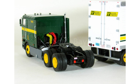 International Eagle 9800 COE 6x4 + полуприцеп фургон, 1995 - Altaya American Truck - 1:43, масштабная модель, scale43