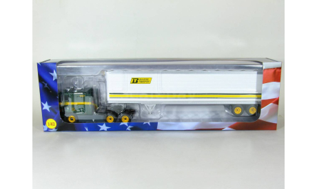 International Eagle 9800 COE 6x4 + полуприцеп фургон, 1995 - Altaya American Truck - 1:43, масштабная модель, scale43