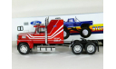 Ford LTL 9000 6x4 + полуприцеп фургон джамбо, BIGFOOT, 1990 - Altaya American Truck - 1:43, масштабная модель, scale43