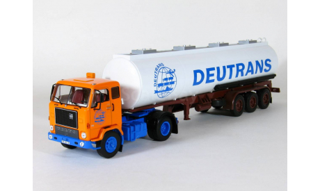 Volvo F88 + полуприцеп цистерна, DEUTRANS, 1965-1977 - Altaya тягачи мира - 1:43, масштабная модель, scale43