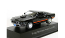 Ford Mustang Mach 1 Coupe, black, 1969 - Altaya American Cars - 1:43, масштабная модель, scale43