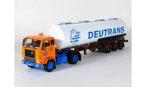 Volvo F88 + полуприцеп цистерна, DEUTRANS, 1965-1977 - Altaya тягачи мира - 1:43, масштабная модель, 1/43